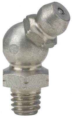 Пресс-масленка из нержавейки угловая Н2 M6х1, 010801