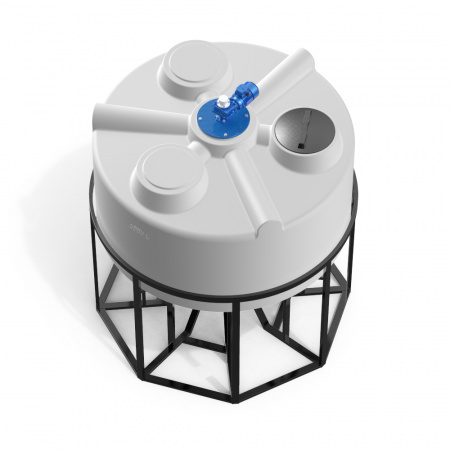 Емкость KV 3000 литров с лопастной мешалкой