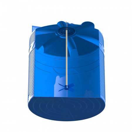 Емкость V 5000 литров с лопастной мешалкой
