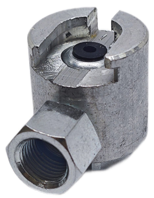 Насадка угловая стальная М10х1 16мм BHC-SC-16-10-1-S, 020203
