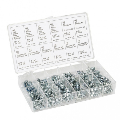 Набор пресс-масленок 140 штук, Pressol (16090)