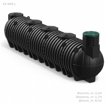 Подземный модульный резервуар DL 15000 литров