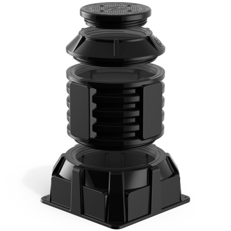 Колодец оперативного доступа КОД 2 H1100 с крышкой D 560 мм с подготовкой к установке кабельных стоек AK11010103