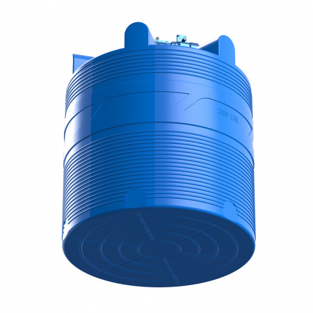 Емкость V 2000 литров с лопастной мешалкой
