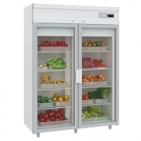 Шкаф холодильный со стеклянной дверью DM110-S без канапе