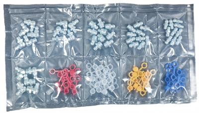 Набор пресс-масленок H1 и H3 с защитными колпачками 32 мм , оцинк.сталь, комплект 90 шт., арт. 010100-02