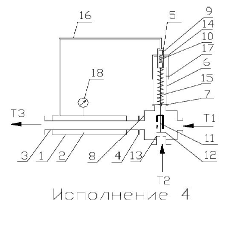 Регулятор температуры воды Корал РТВЖ 16.100 Исп. 4