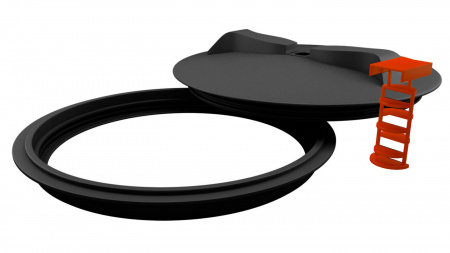 Крышка с дыхательным клапаном 620 мм