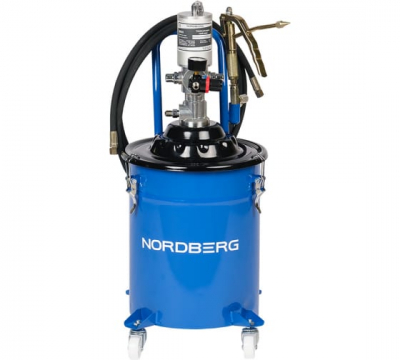 Установка пневматическая для раздачи густой смазки с баком 20 л NO5020