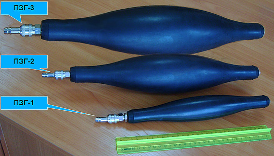 Гидрозатвор для газопровода (пневмозаглушка) ПЗГ-2 (80-140)