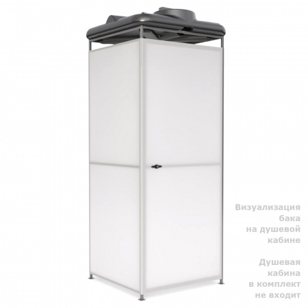 Бак душевой «РОСА» 250 литров с лейкой