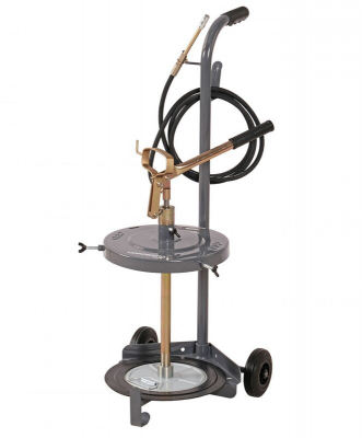 Установка ручная для раздачи густой смазки из бочек 20-60 л, с тележкой N5020T