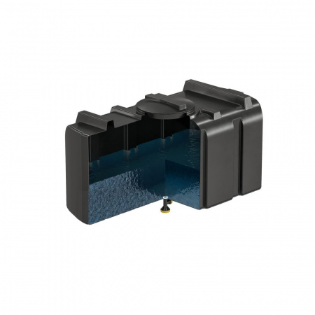 Бак для душа серии «R» 100 литров (черный)