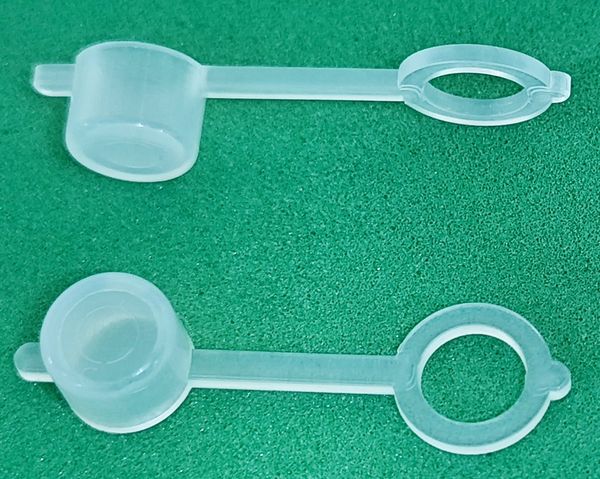 Колпачок для пресс-масленок MasloSmenka H 32мм, компл. 100 шт., прозрачный 011010-100