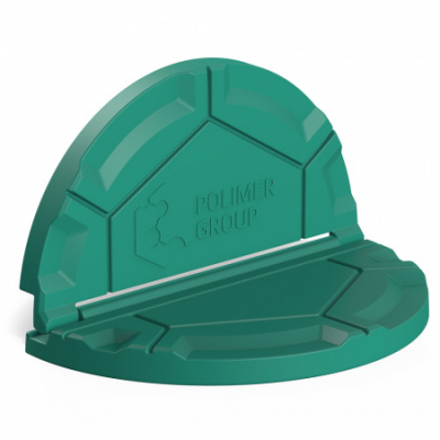 Крышка колодца «Роса» зелёная