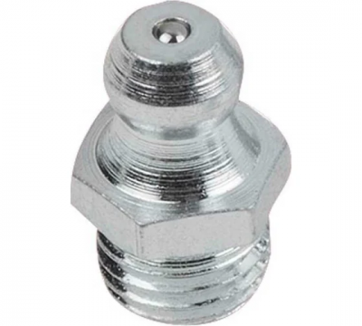 Пресс-масленка прямая оц. H1 M7x1, комплект 10 шт., оцинкованная сталь, Европейский стандарт DIN71412, MasloSmenka 010113-10