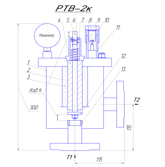 Регулятор температуры воды Корал РТВк-2 16.050