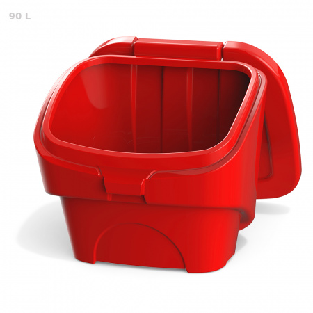 Ящик для песка, соли, реагентов и химикатов 90 литров PREMIUM (синий)