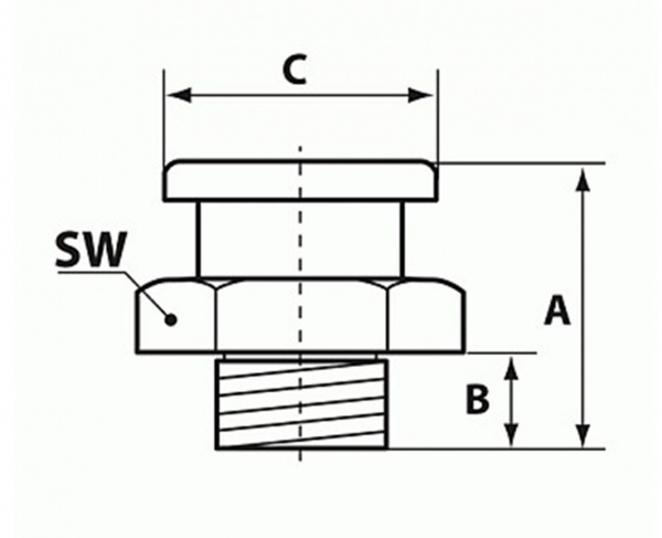 Пресс-масленка плоская нерж. М1 16 мм. М10х1, комплект 10 шт., нержавеющая сталь AISI304, Европейский стандарт DIN3404, MasloSmenka 011201-10