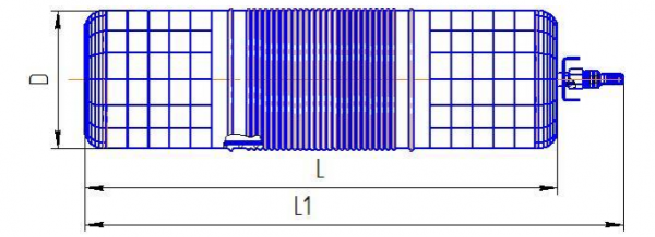 Гидрозатвор (пневмозаглушка) ПЗУ-2 Н (200-400)