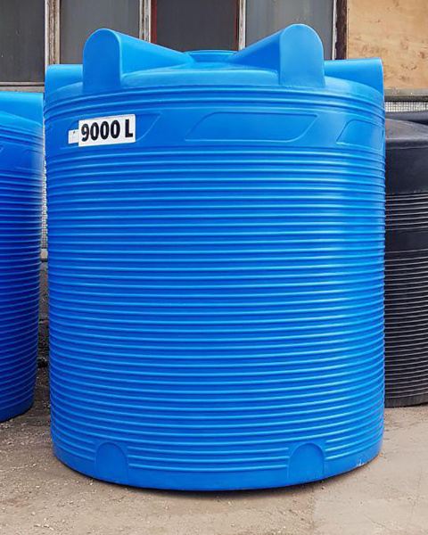 Емкость V 9000 литров (синий)