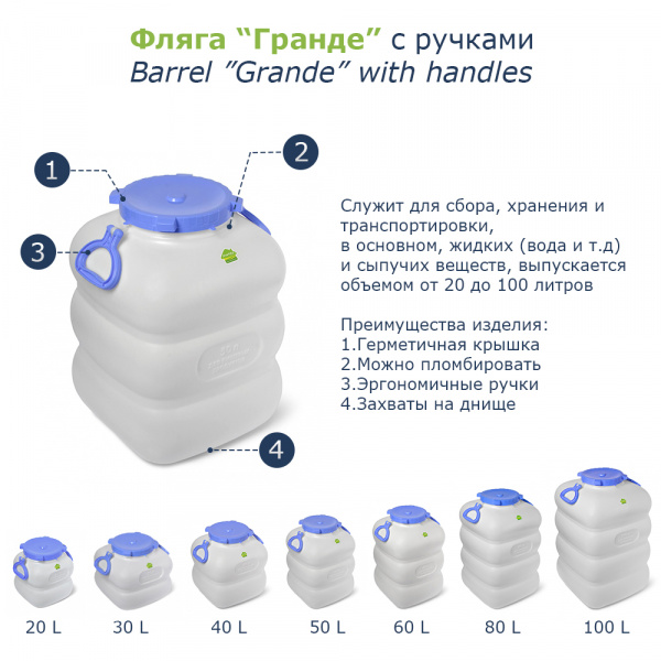 Бидон (фляга) 20 литров