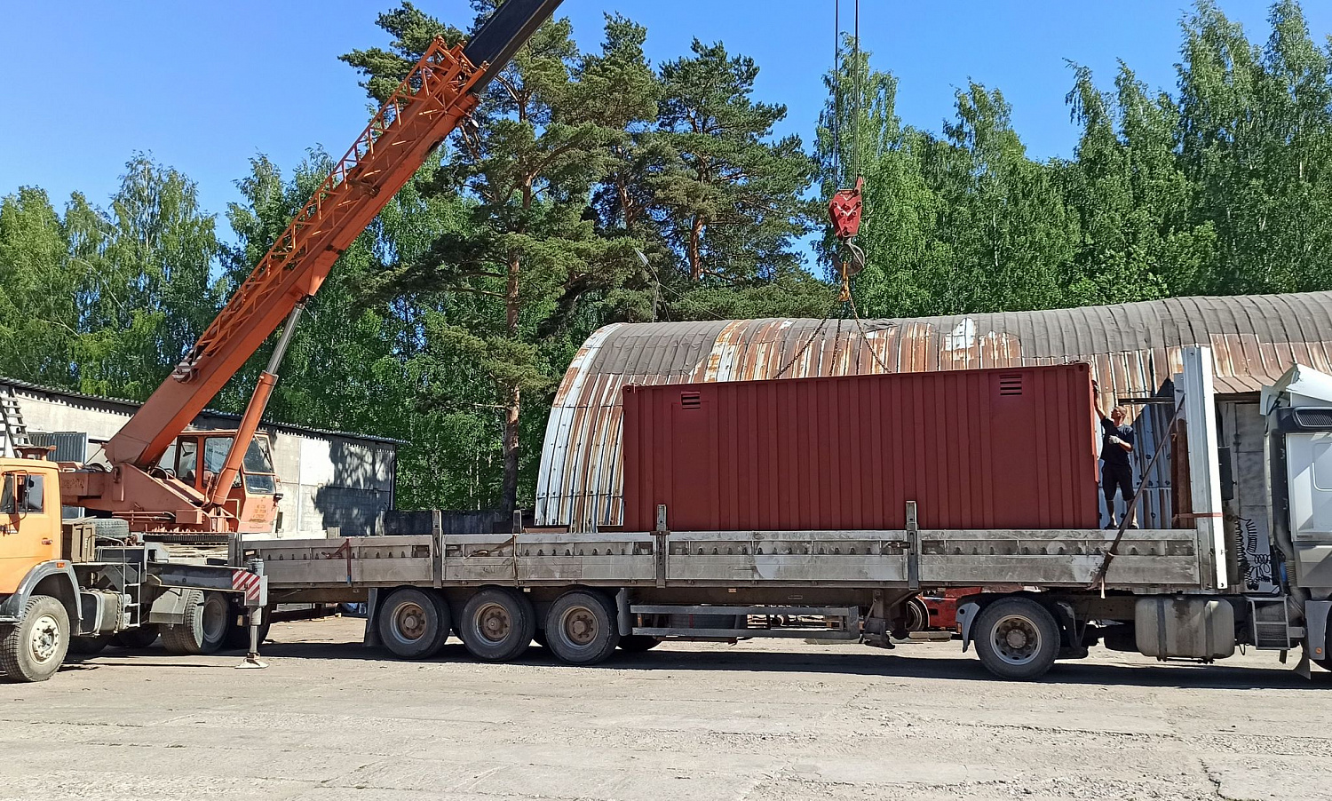 Бензиновая АЗС контейнерного типа