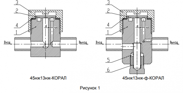 Конденсатоотводчик термодинамический Корал 45нж13нж-ф Ду40 Ру40 фланцевый с фильтром