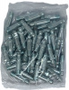 Пресс-масленка MasloSmenka прямая, H1 M8x1 L-30мм, оцинкованная сталь, комплект 10 шт., 010127-10