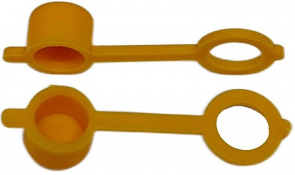 Колпачок для пресс-масленок MasloSmenka H 32мм, компл. 10 шт., желтый 011012-10