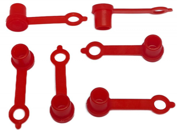 Колпачок для пресс-масленки CGN-42-R (42мм) красный, 011001