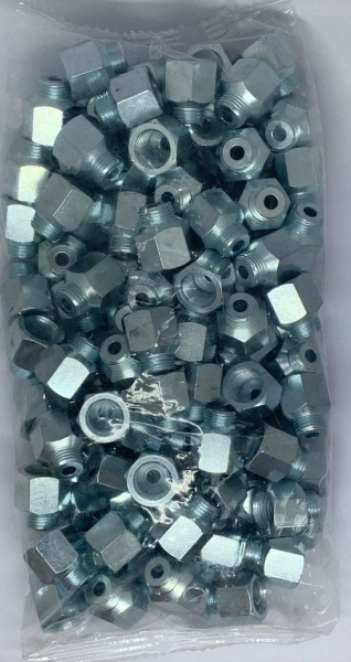 Переходник прямой 1/8" NPT нар. - M10x1 вн., 020104
