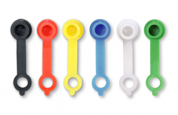 Защитные колпачки для пресс-масленок из пластика 42 мм, черный (GR46700)