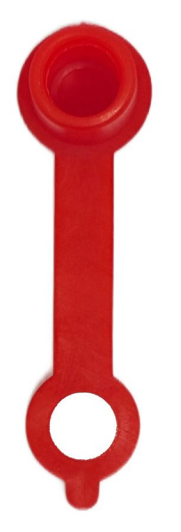 Колпачок для пресс-масленок MasloSmenka H 42мм, компл. 100 шт., красный 011001-100