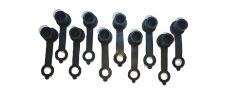 Колпачок для пресс-масленки CGN-42-R (42мм) черный, 011002