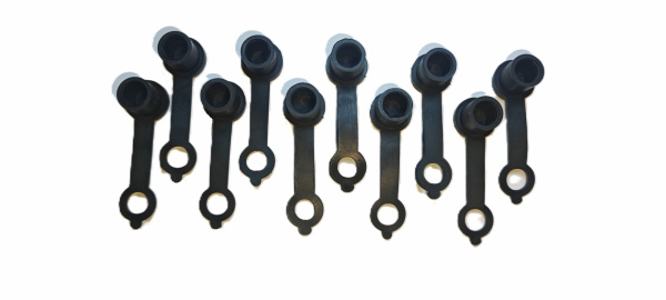 Колпачок для пресс-масленки CGN-42-R (42мм) черный, 011002