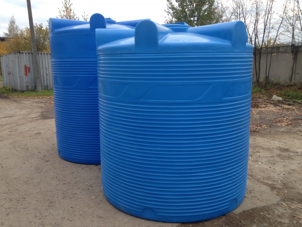 Емкость V 5000 литров (синий)