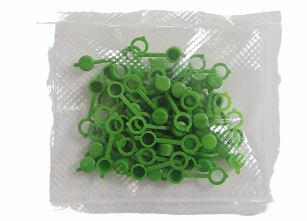 Колпачок для пресс-масленок MasloSmenka H 32мм, компл. 10 шт., зеленый 011009-10