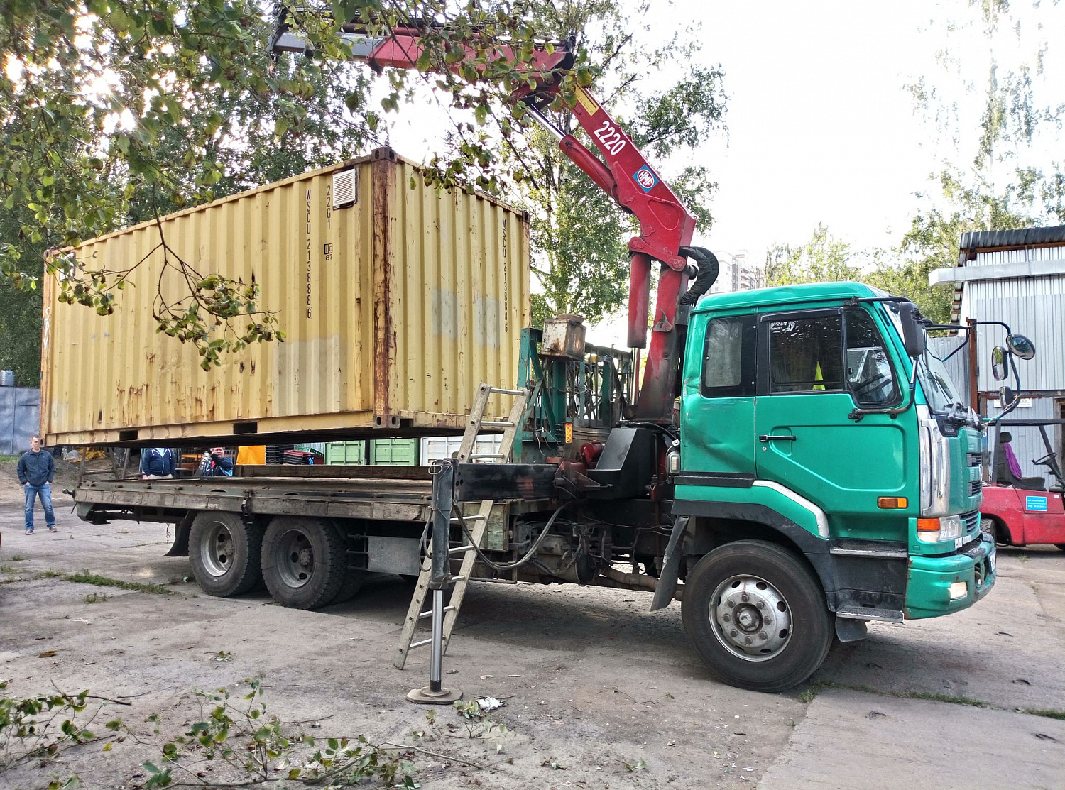 Производство АЗС на 16 м3 в контейнере для автопарка заказчика