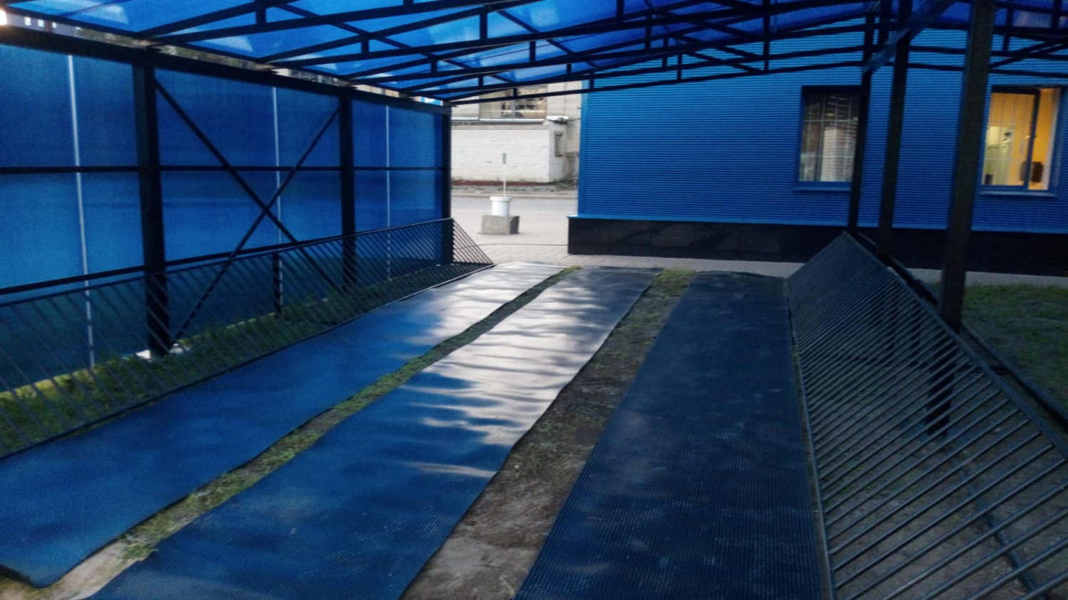 Строительство вело парковки для ОДК Климов